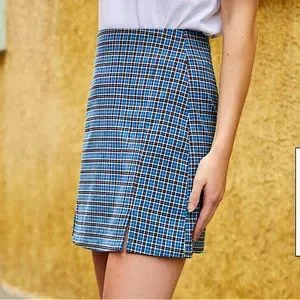 PacSun Skirts John Galt For Pacsun Cara Mini Skirt In Blue